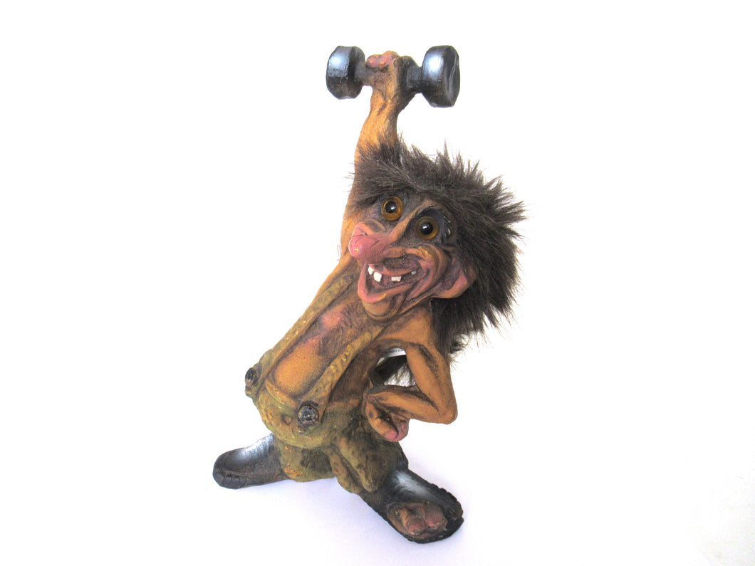 Nyform Troll 297 'World's strongest troll' handmade in Norway (Goblin, Gremlin, Hob, Imp, Gnome, Hobgoblin, Elf, Pixy).