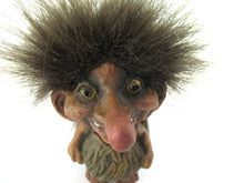 Small Nyform Troll nr 15 handmade in Norway (Goblin, Gremlin, Hob, Imp, Gnome, Hobgoblin, Elf, Pixy).