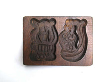 UpperDutch:Cookie Mold,Springerle, Vintage Small Wooden cookie mold.