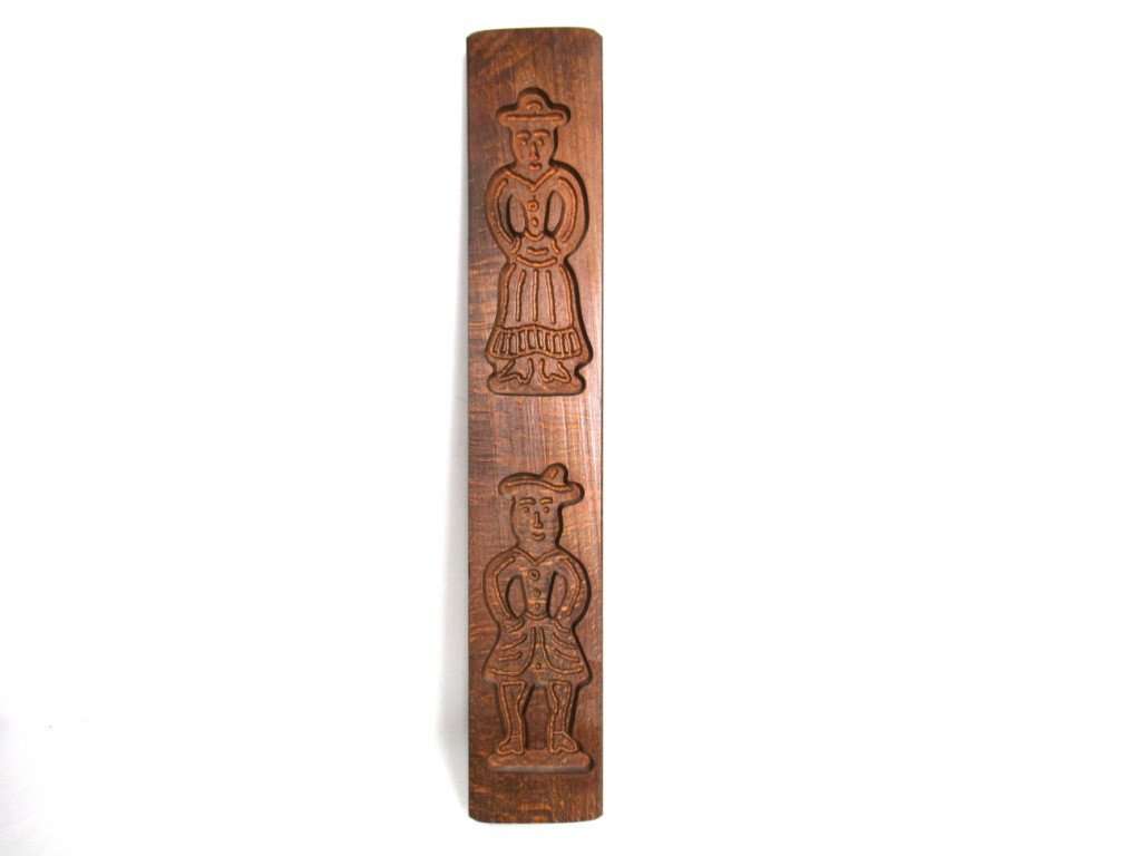 UpperDutch:Cookie Mold,Cookie Mold, Folk art springerle wooden cookie mold.