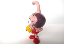 Snork Daffney watering can Schleich West-Germany The Snorks, Pvc figurine 1980's.