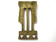 1 (ONE) Antique Brass Furniture Applique. Empire embellishment. Authentic hardware, restoration supply.