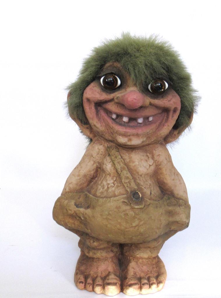 Large Nyform Troll 100 handmade in Norway (Goblin, Gremlin, Hob, Imp, Gnome, Hobgoblin, Elf, Pixy)