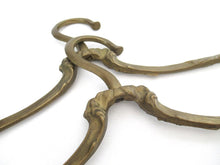 1 (one) Brass Clothes Hanger, Clothes Hangers, Antique French Coat hanger, Wedding dress, Swivel.
