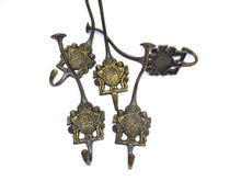 1 (one) Coat Hook, Cherub wall hook. Coat rack supply, Angel coat of arms storage solution.