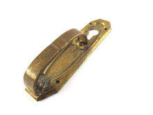 UpperDutch:Pull,Authentic Brass Antique Keyhole cover, Drawer Handle, Old Key Hole Plate, Escutcheon, Drop pull