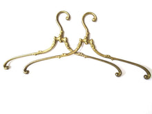 UpperDutch:Bride Hanger,1 (one) Brass Clothes Hanger, Clothes Hangers, Antique French Coat hanger, Wedding dress hanger.