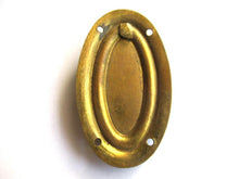 1 (ONE) Vintage Brass Drawer Pull.