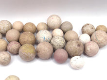 Set of 30 Antique Clay Marbles