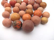 Set of 30 Antique Clay Marbles