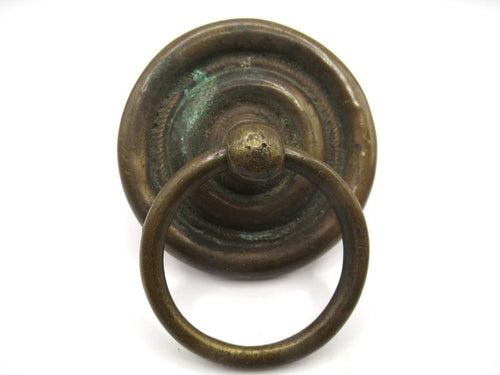 Authentic Antique solid brass Drawer Pull ring