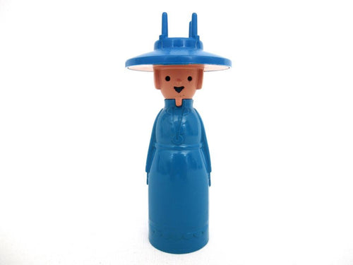 Knitting Nancy, Vintage Plastic Jean Spool made in West-Germany, Spool Knitter, French Knitting, Bobbin Doll, Knitting doll