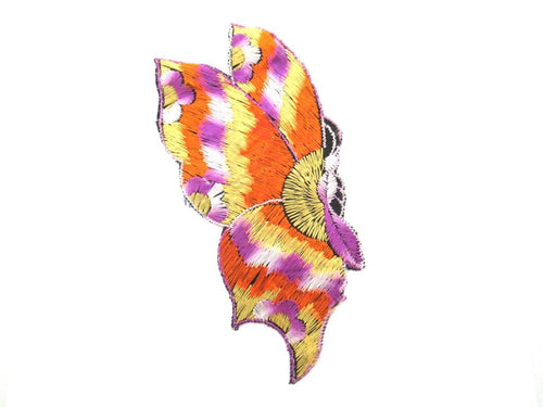 Authentic Collectible Butterfly applique, 1930s embroidered applique. Vintage patch, sewing supply. Applique, Crazy quilt.