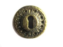 Vintage Solid Brass Keyhole cover.