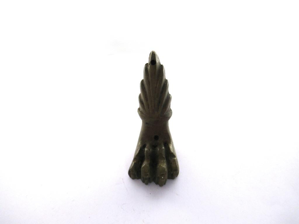 Brass Lion Paw, Solid Brass Claw or Foot. Authentic furniture restoration supplies.