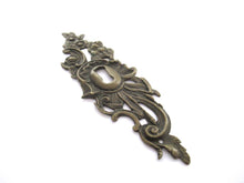 Antique ornate Keyhole Cover 5 inch, escutcheon, keyhole frame, victorian style.