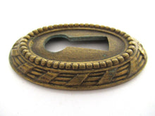 Antique Ornate Keyhole Cover, Escutcheon (2 9/16 inch).