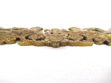 Antique Bronze Pediment, Empire, ornament, embellishment, Width 11 INCH.