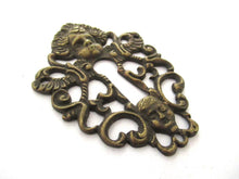 Antique Escutcheon, Keyhole cover, Cherub.