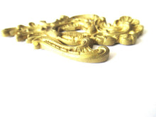 Antique Brass escutcheon, keyhole cover.