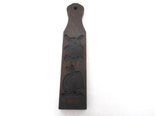 Wooden cookie mold, Dutch Folk Art, windmill, ship, speculaas plank, springerle.