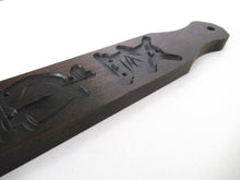 Wooden cookie mold, Dutch Folk Art, windmill, ship, speculaas plank, springerle.