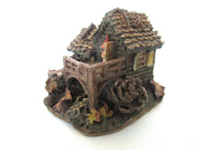 Classic Gnomes Villages 'Gnome-house and mouse' after a design by Rien Poortvliet, Gnome figurine.