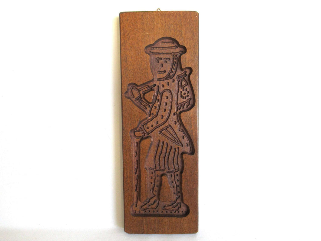 UpperDutch:,Wooden cookie mold, Dutch Folk Art Cookie Mold. speculaas plank, springerle.