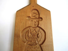 UpperDutch:,Wooden cookie mold with handle,  Dutch Folk Art, speculaas plank, springerle..