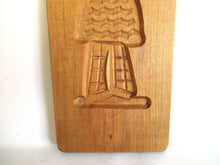 UpperDutch:,Wooden cookie mold with handle,  Dutch Folk Art, speculaas plank, springerle..