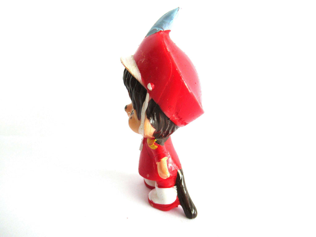 Sekiguchi Monchichi PVC Figurine, Marching band, Japan 1979