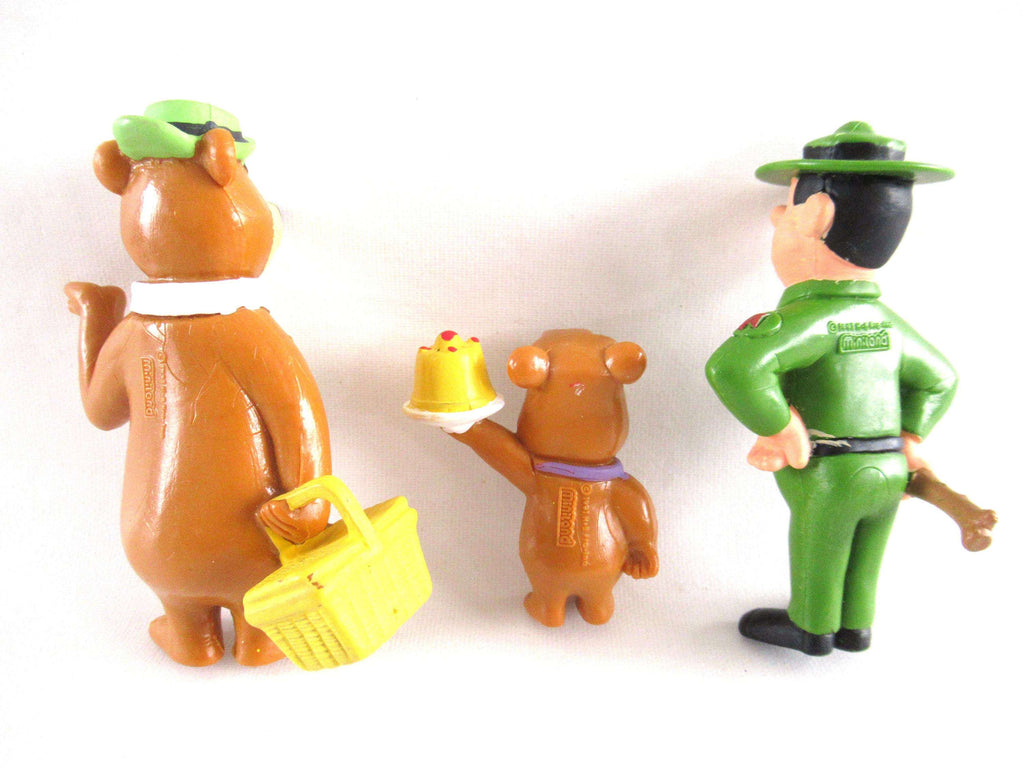 Set of 3 vintage pvc figurine's Hanna Barbera Miniland 1991