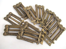 UpperDutch:,1 (ONE) Antique Brass Furniture Applique. Empire embellishment. Authentic hardware, restoration supply.