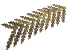 UpperDutch:,1 (ONE) Brass Furniture Hardware. Empire embellishment. Authentic 1800's applique, Laurel or Olive motif. Corner piece.