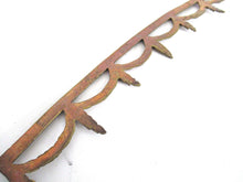 UpperDutch:,1 (ONE) piece Victorian furniture trim. Slightly curved solid brass furniture Applique. Authentic hardware, restoration supply.