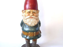 UpperDutch:Gnome,Garden Gnome Rien Poortvliet, David the Gnome, Vintage 34 INCH gnome, Forest gnome restaurant store decor, David el Gnomo.