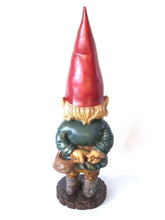 UpperDutch:Gnome,Garden Gnome Rien Poortvliet, David the Gnome, Vintage 34 INCH gnome, Forest gnome restaurant store decor, David el Gnomo.