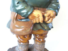 UpperDutch:Gnome,Garden Gnome Rien Poortvliet, David the Gnome, Vintage 34 INCH gnome, Forest gnome restaurant store decor, David el Gnomo.
