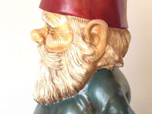 UpperDutch:Gnome,Garden Gnome Rien Poortvliet, David the Gnome, Vintage 34 INCH gnome, Forest gnome restaurant store decor, David el Gnomo.