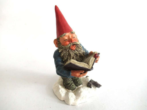 UpperDutch:Gnome,Gnome Figurine Singing or story telling. Classic gnomes 'Arthur' series by AAAAAAA International Co. Ltd. Designed by Rien Poortvliet.