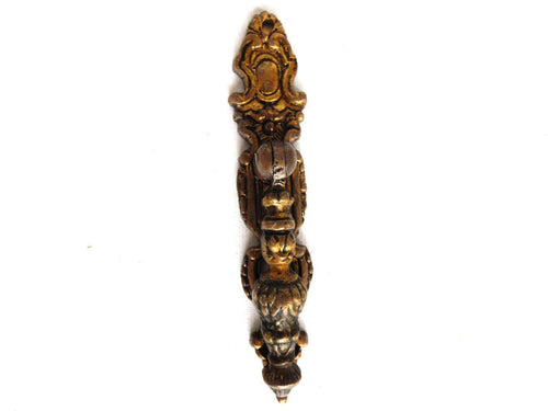 UpperDutch:Hooks and Hardware,Drawer Pull, Antique Hanging Drawer Pull, Brass Cabinet knob, Drop Door Handle. Cabinet hardware, restoration hardware.