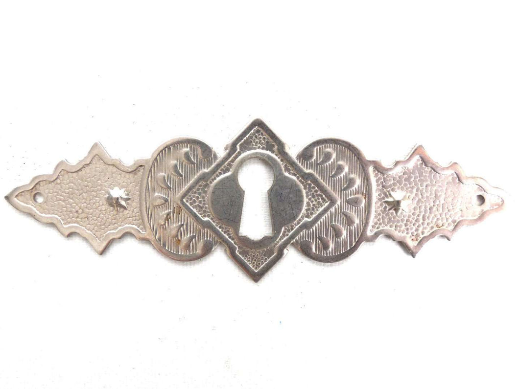 UpperDutch:Hooks and Hardware,1 (ONE) Keyhole Cover, Keyhole plate, metal keyhole frame, Metal Escutcheon.