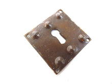 UpperDutch:Hooks and Hardware,1 (ONE) Keyhole Cover, Keyhole plate, metal keyhole frame, Metal Escutcheon.