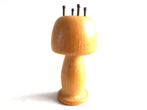UpperDutch:Sewing Supplies,Knitting Doll, Wooden Knitting Doll mushroom, French Knitting, Bobbin Doll, Sewing supply, Knitting Nancy.