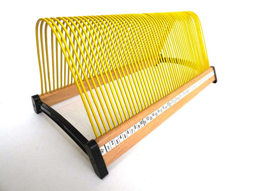 UpperDutch:Record Holder,Singles Rack, Yellow Singles Holder, stand for 7