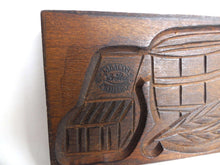 UpperDutch:Cookie Mold,Wooden cookie mold with Tobacco Scenes. Wooden Cookie Mold. Tabacos Primeros, La Paz. Springerle.