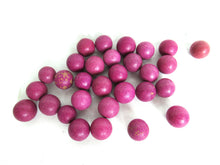 UpperDutch:Marbles,Clay Marbles, Set of 30 Pink Antique Clay Marbles, Antique marbles.