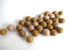 UpperDutch:Marbles,Marbles, Set of 30 Antique Clay Marbles, Antique marbles.