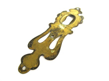 UpperDutch:Hooks and Hardware,Brass Escutcheon / Keyhole cover / Vintage key hole plate