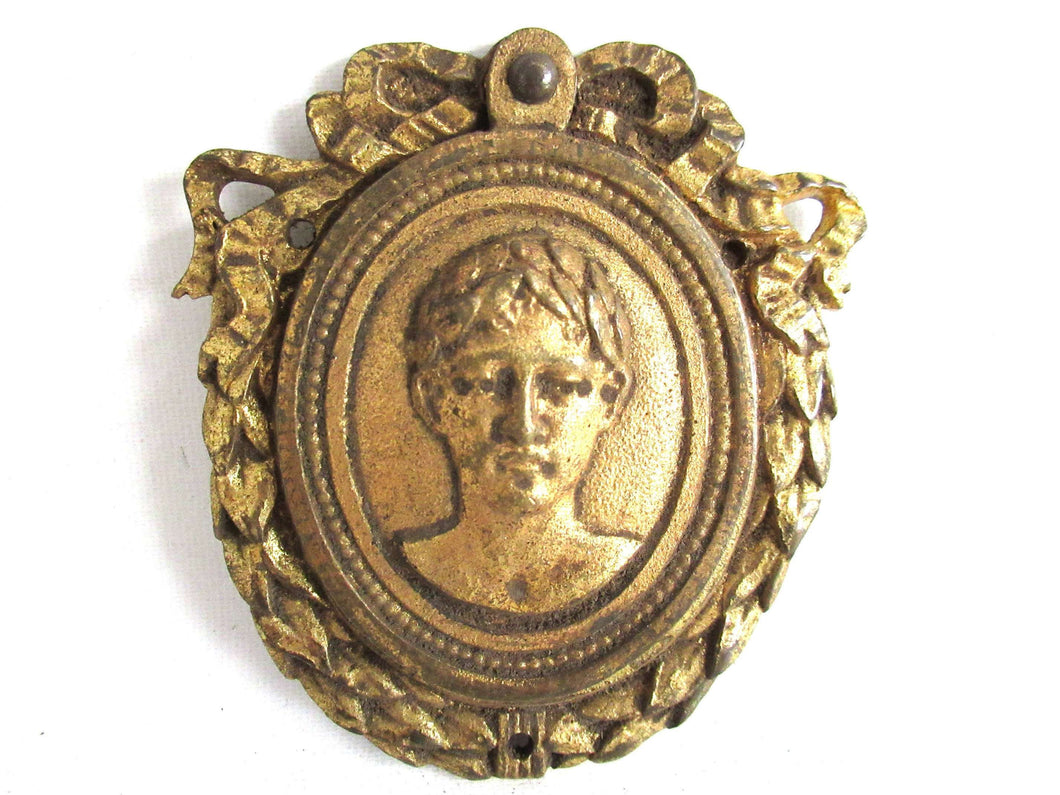 UpperDutch:,Hidden Keyhole escutcheon. Authentic antique Solid Brass Ormolu Keyhole cover Swivel Key Hole Frame. Victorian furniture hardware